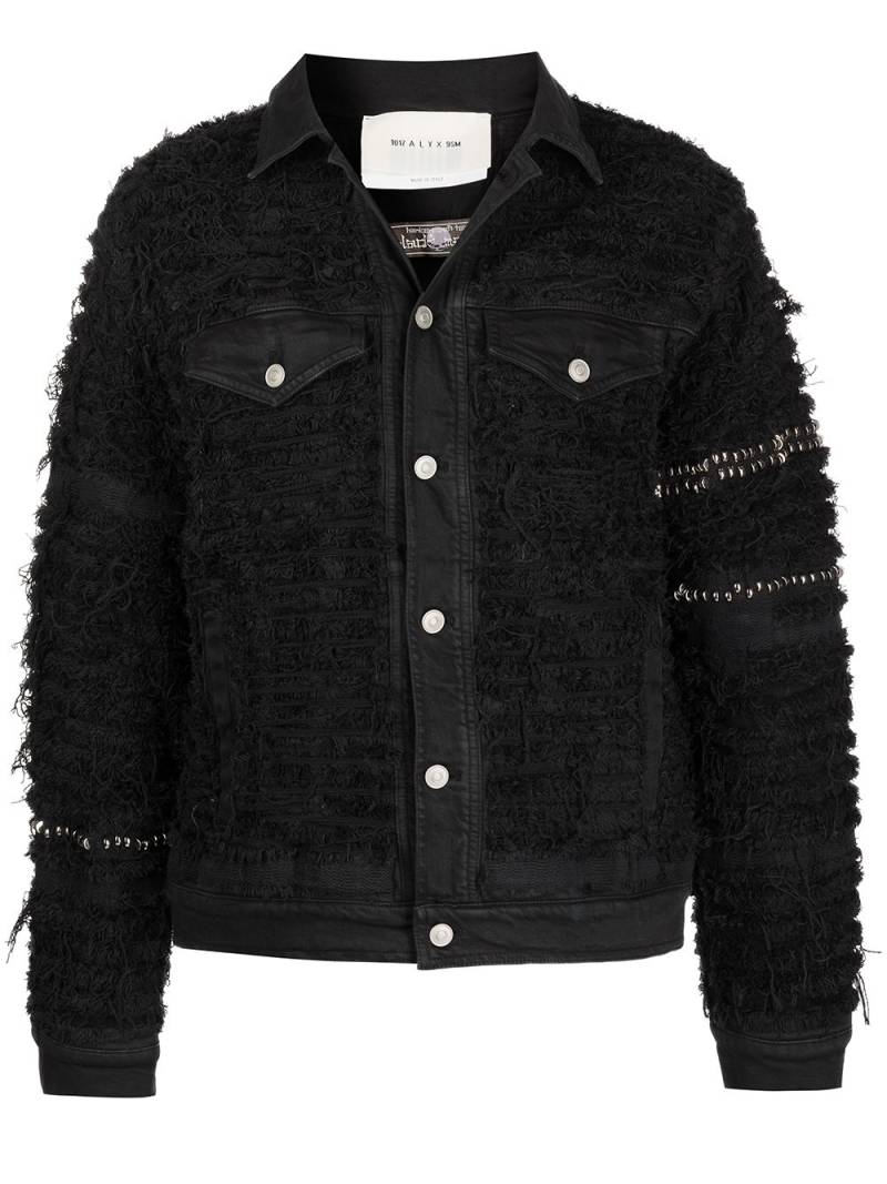 1017 ALYX 9SM stud-embellished denim jacket - Black von 1017 ALYX 9SM