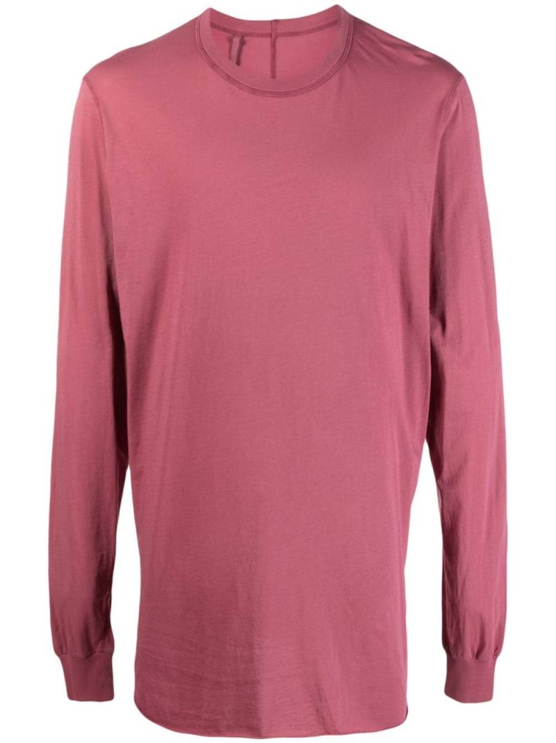 11 By Boris Bidjan Saberi long-sleeve cotton T-shirt - Pink von 11 By Boris Bidjan Saberi
