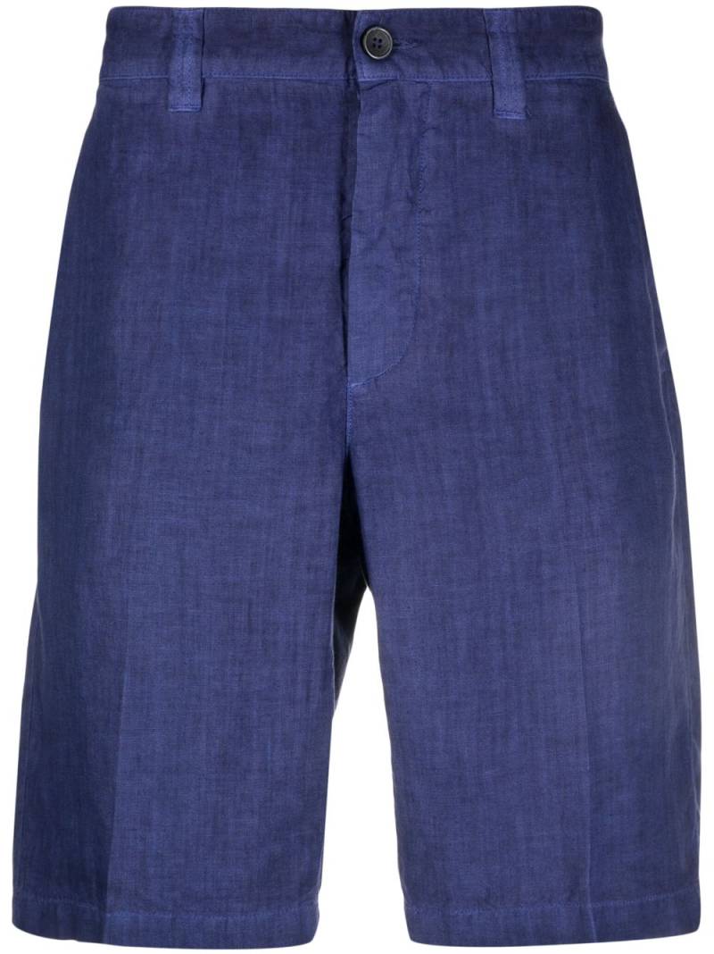 120% Lino linen bermuda shorts - Blue von 120% Lino