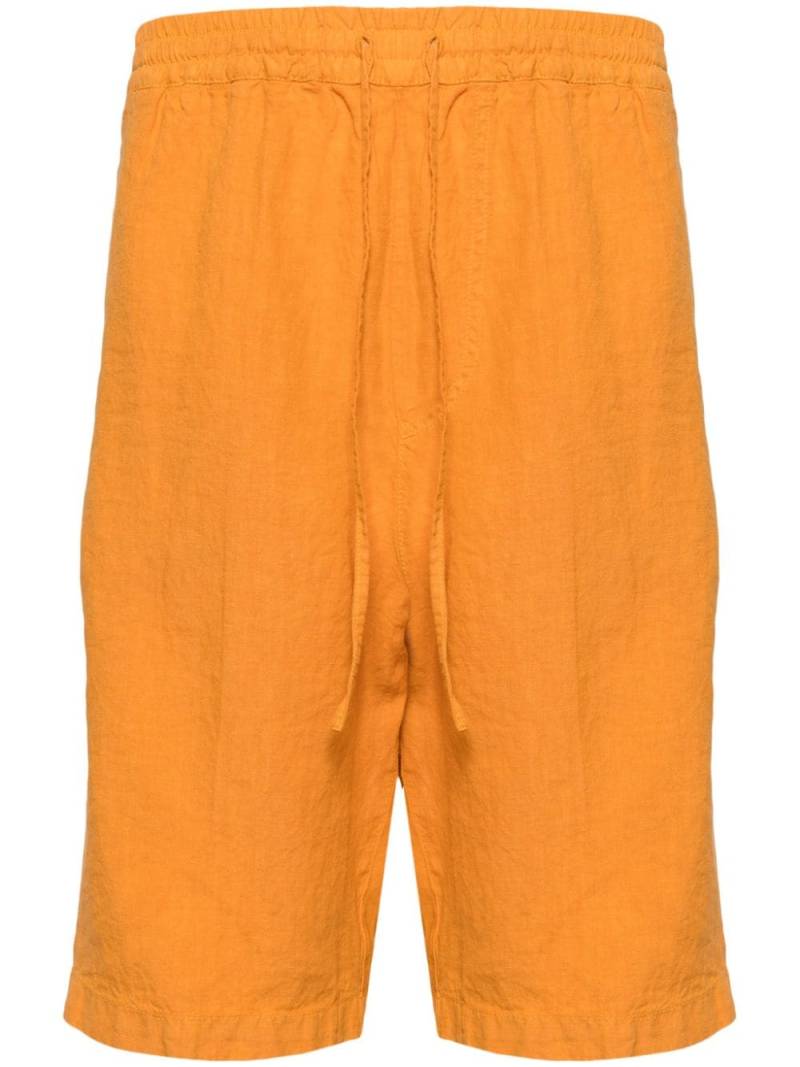 120% Lino linen bermuda shorts - Orange von 120% Lino