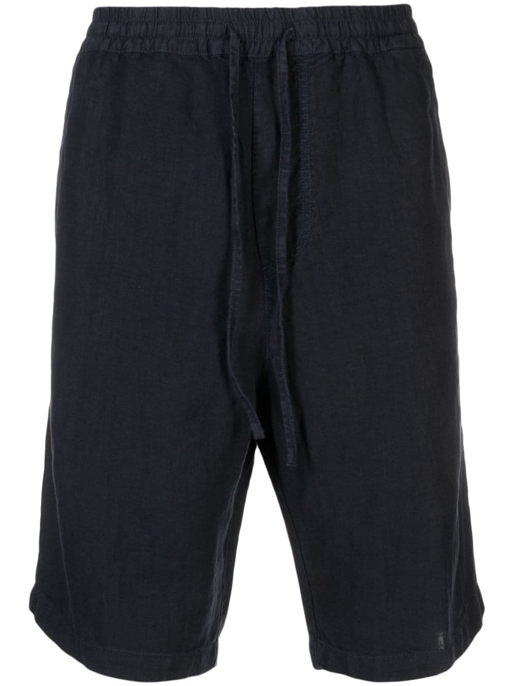 120% Lino mid-rise linen bermuda shorts - Blue von 120% Lino