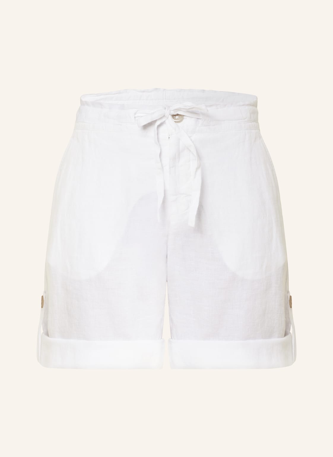 120%Lino Leinenshorts weiss von 120%lino