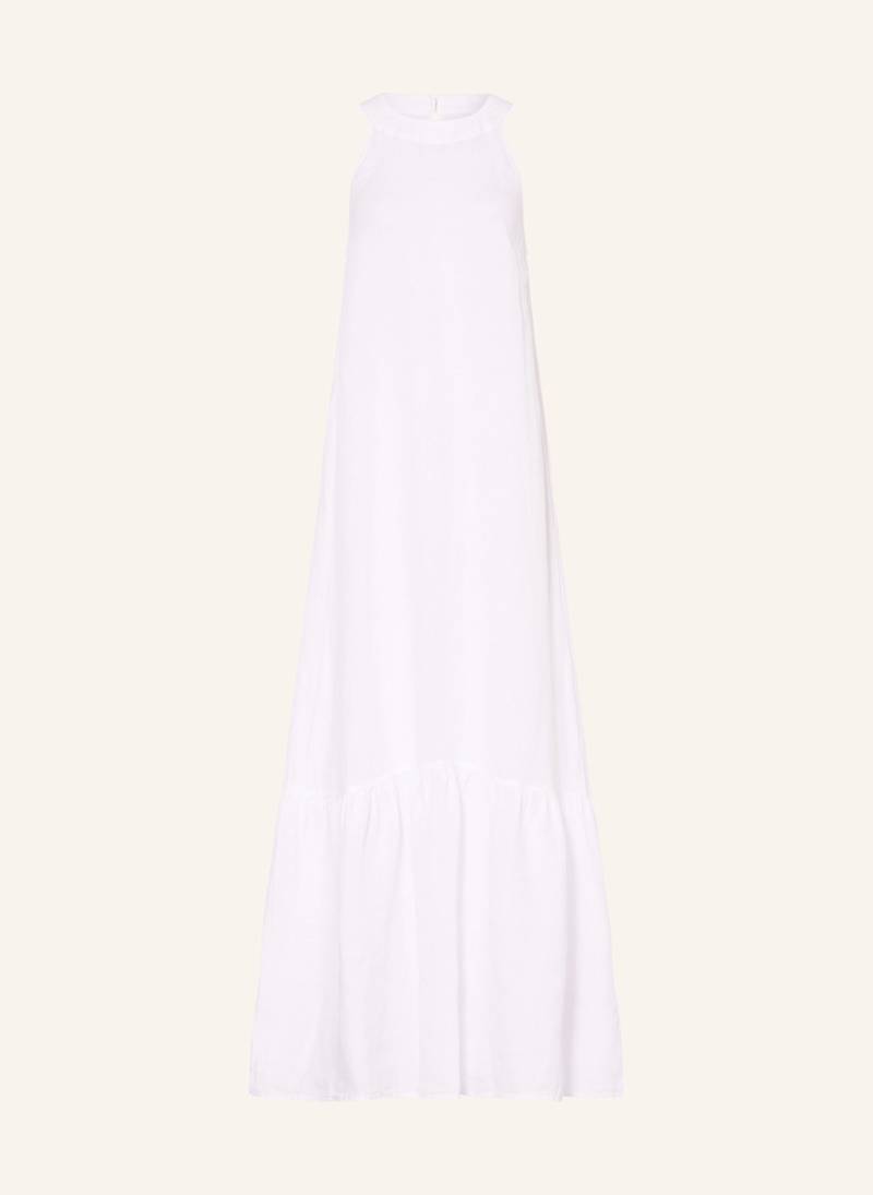 120%Lino Strandkleid Aus Leinen weiss von 120%lino