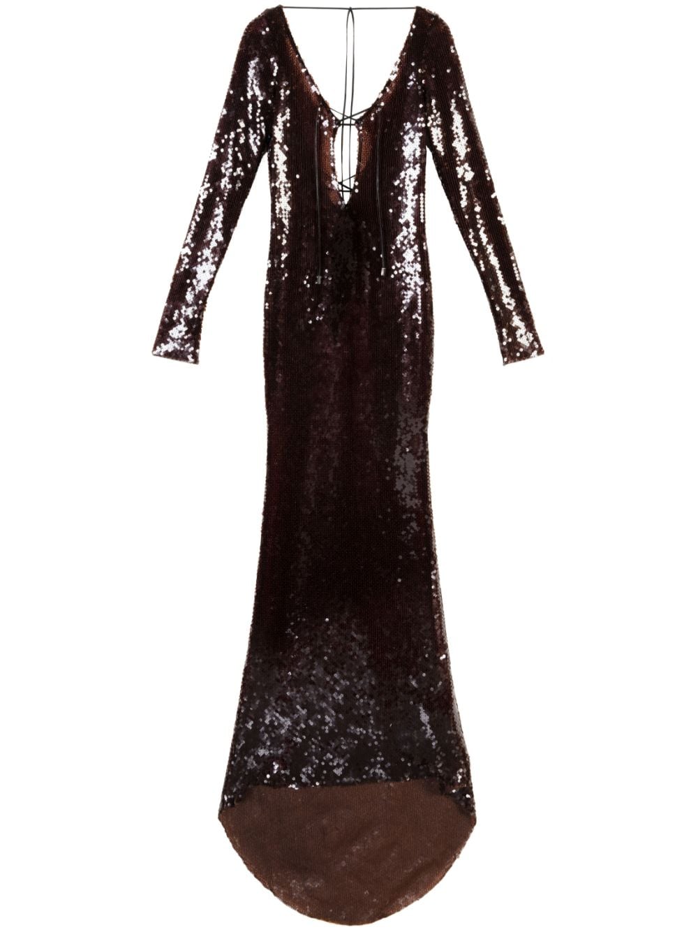 16Arlington Solarium sequin-embellished dress - Brown von 16Arlington
