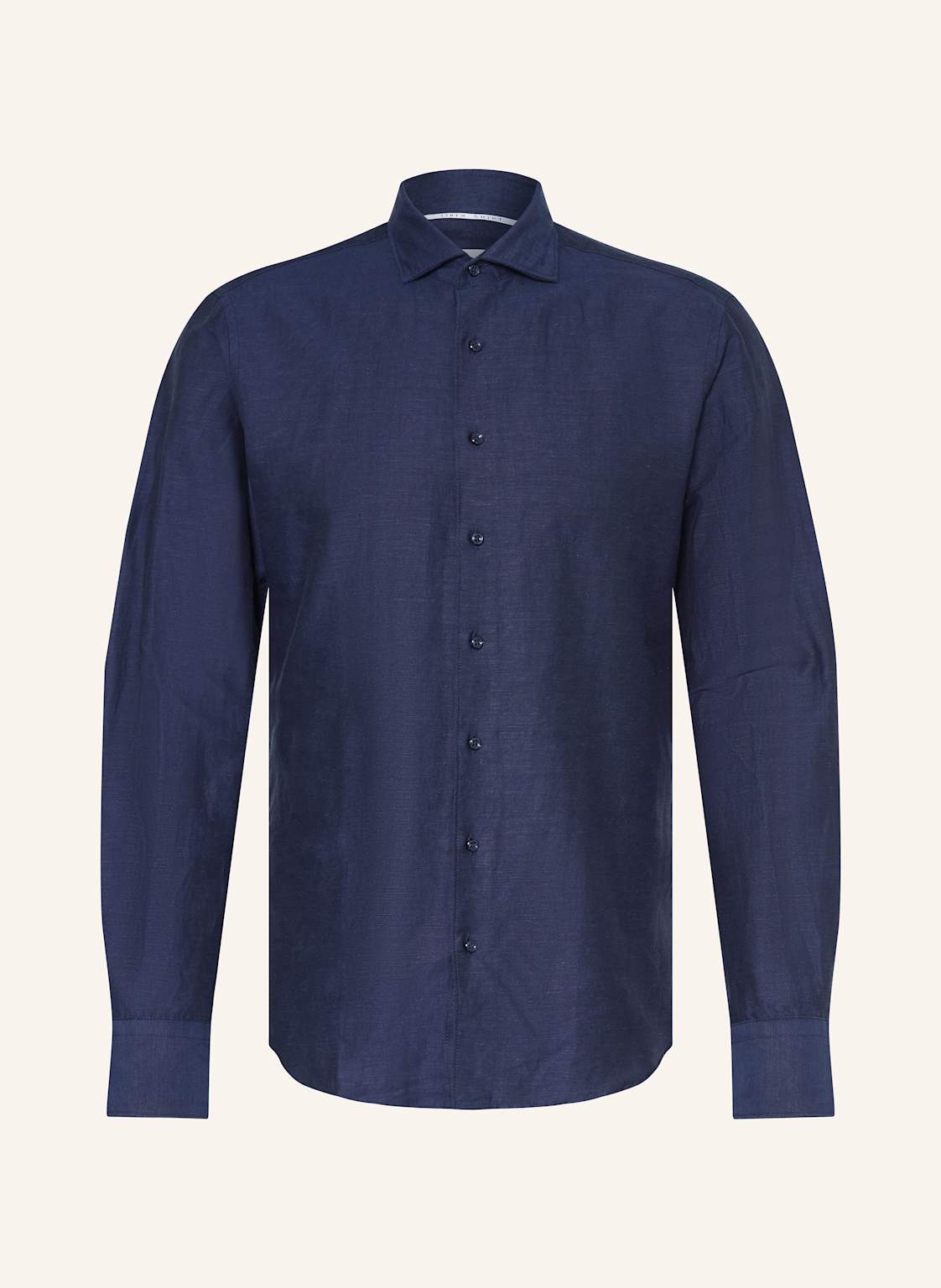 1863 By Eterna Hemd Slim Fit Mit Leinen blau 1863 By Eterna Hemd Slim Fit Mit Leinen blau von 1863 by ETERNA