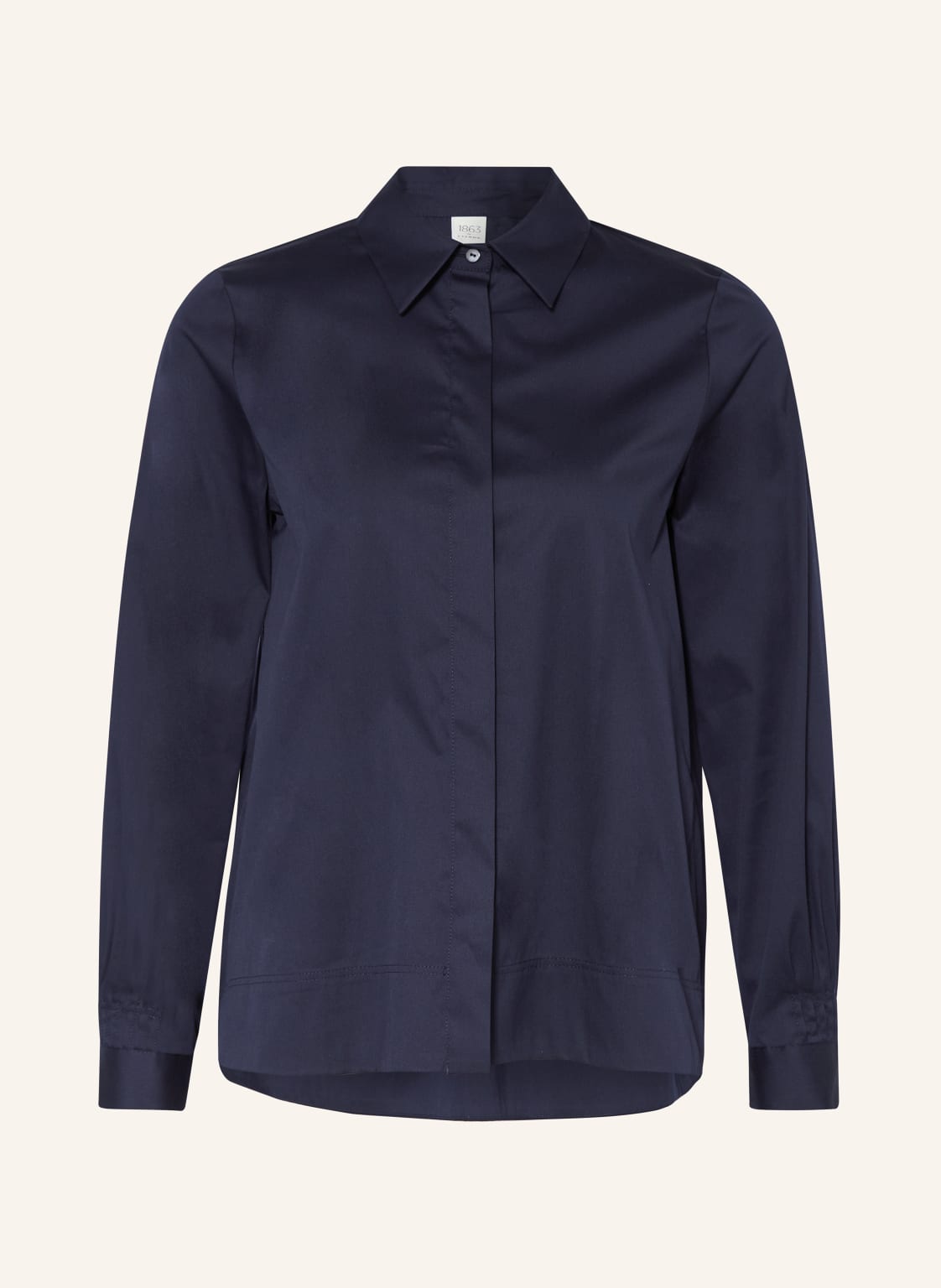 1863 By Eterna Hemdbluse blau 1863 By Eterna Hemdbluse blau von 1863 by ETERNA