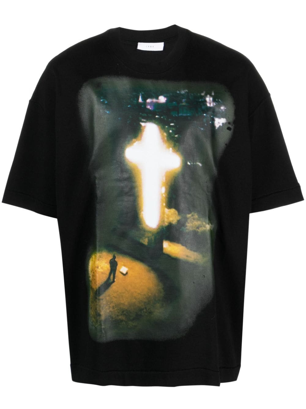 1989 STUDIO On God cotton T-shirt - Black von 1989 STUDIO