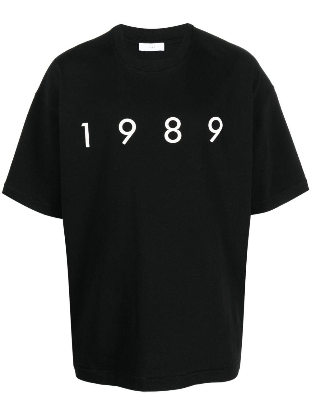 1989 STUDIO logo-print cotton T-shirt - Black von 1989 STUDIO