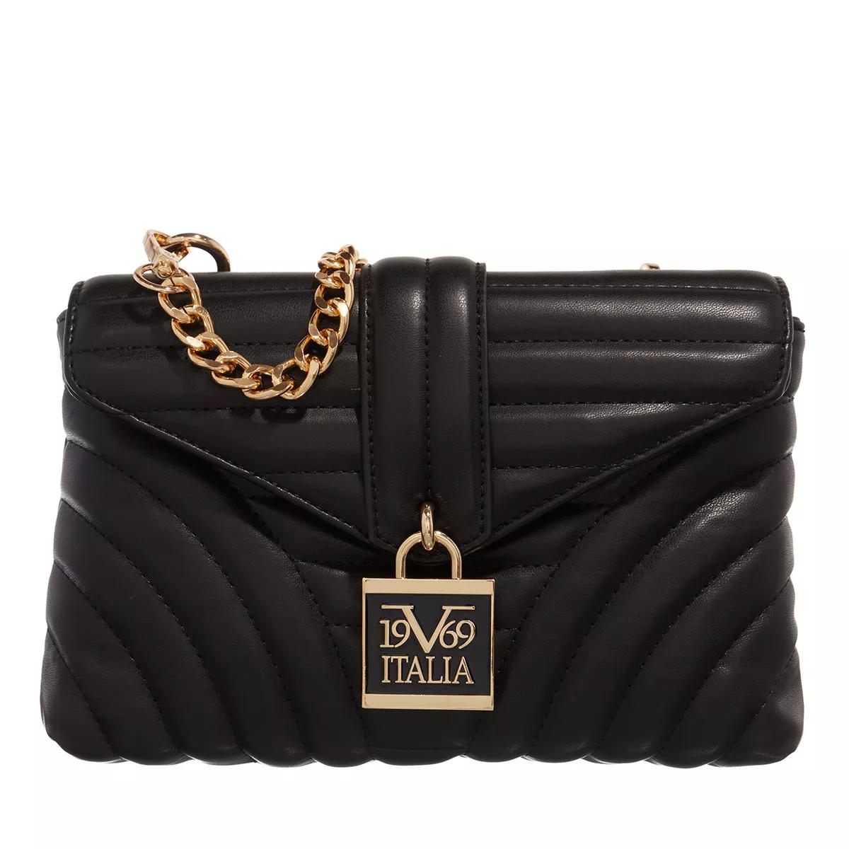 19V69 Italia Schultertasche - Radomila - Gr. unisize - in Schwarz - für Damen von 19V69 Italia