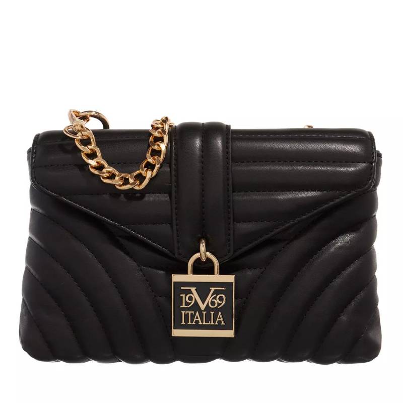 19V69 Italia Schultertasche - Radomila - Gr. unisize - in Schwarz - für Damen von 19V69 Italia