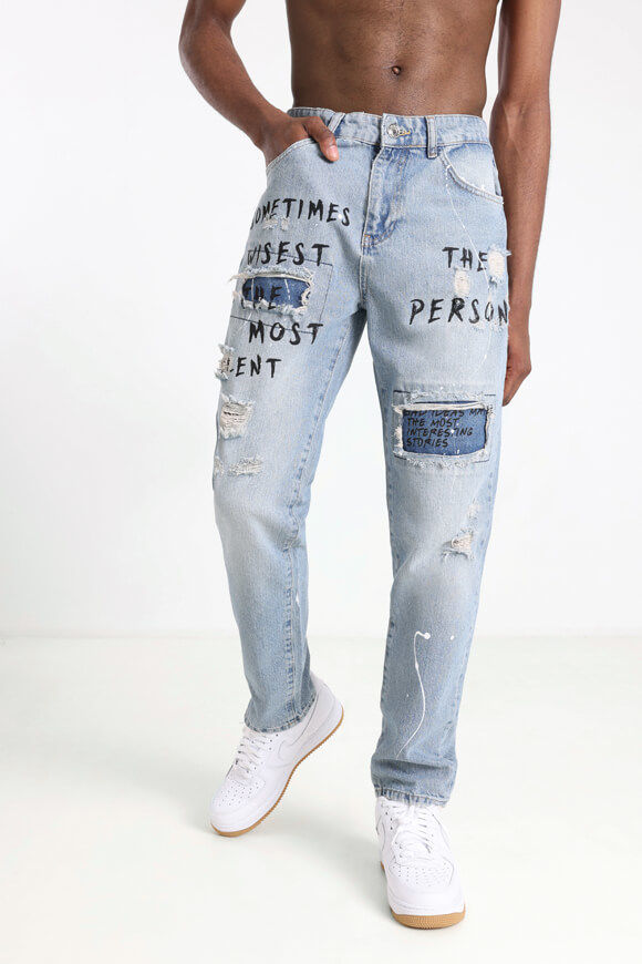 2Y Premium Slim Fit Jeans | Light Blue Washed | Herren  | 36 von 2Y Premium