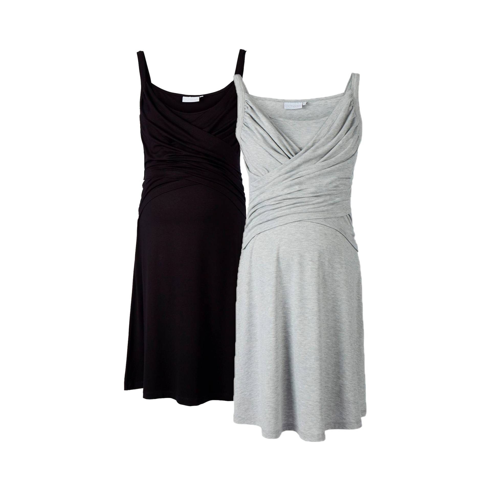 2er-Pack Umstands- und Still-Kleid von 2hearts