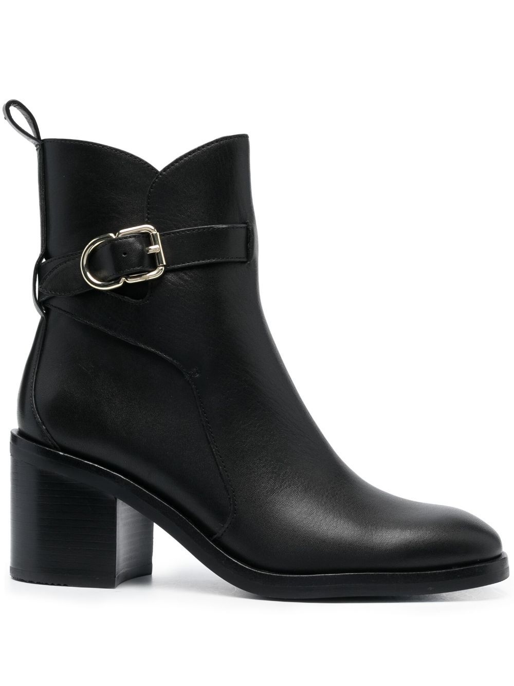 3.1 Phillip Lim 70mm buckled leather boots - Black von 3.1 Phillip Lim