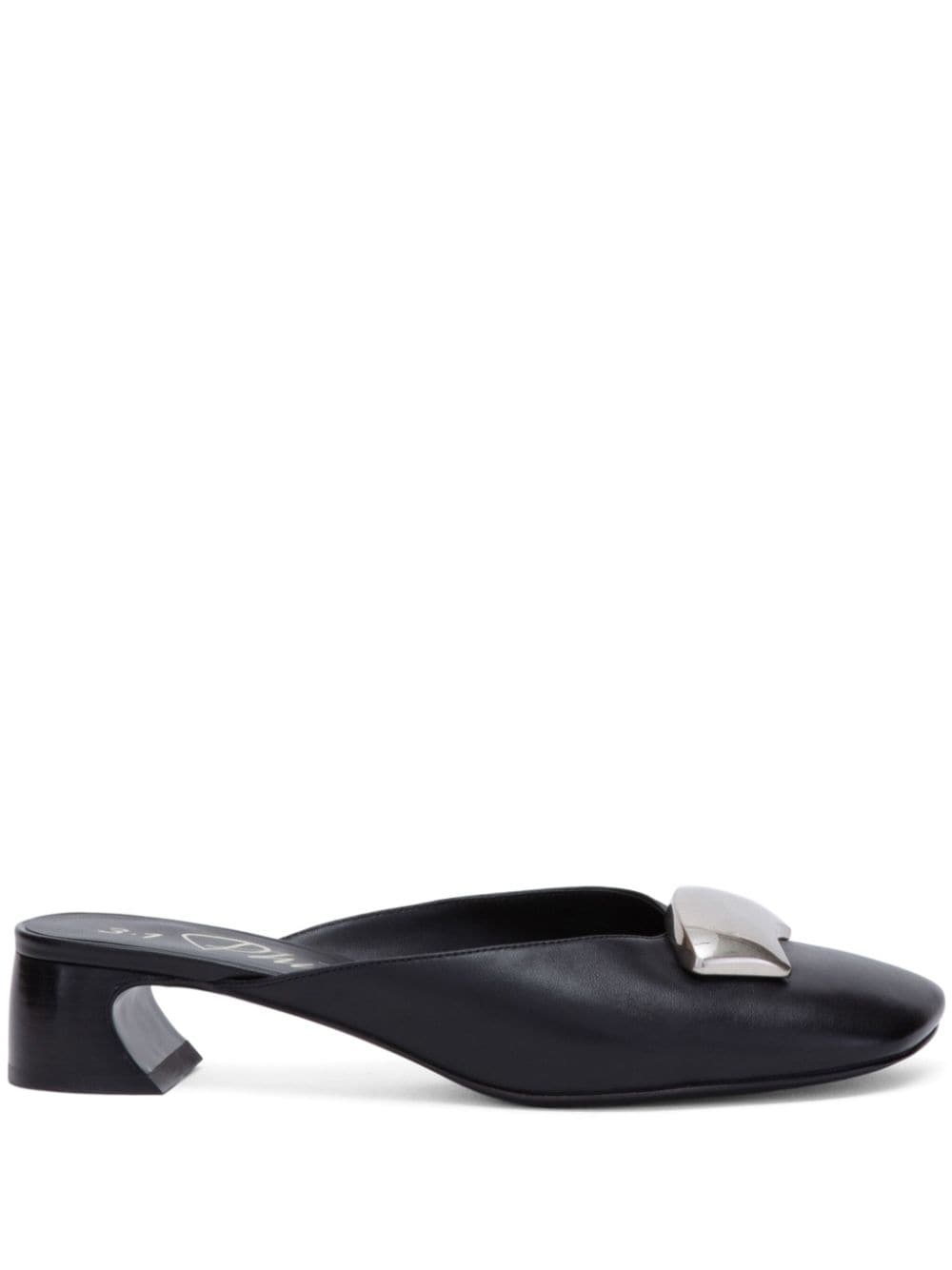 3.1 Phillip Lim ID 35mm leather mules - Black von 3.1 Phillip Lim