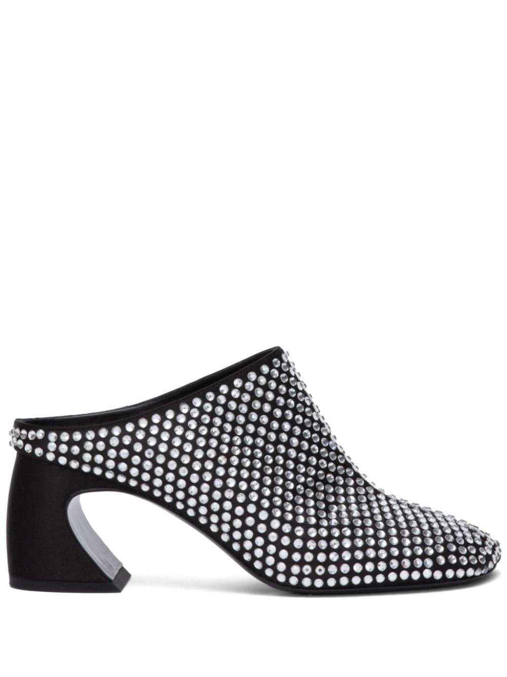 3.1 Phillip Lim ID 65mm crystal-embellished mules - Black von 3.1 Phillip Lim