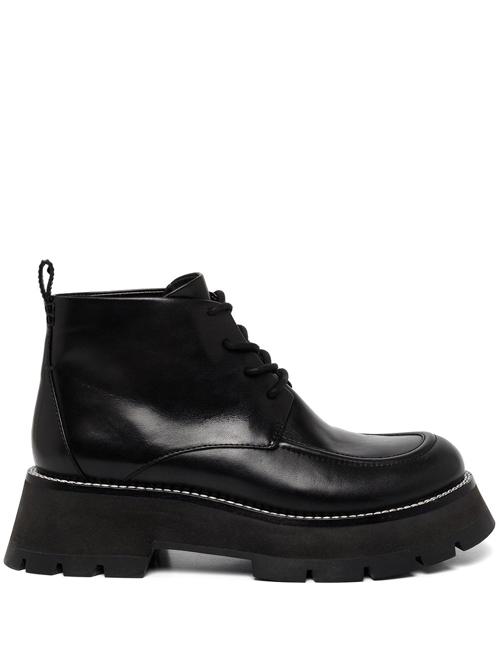 3.1 Phillip Lim Kate lace-up ankle combat boots - Black von 3.1 Phillip Lim