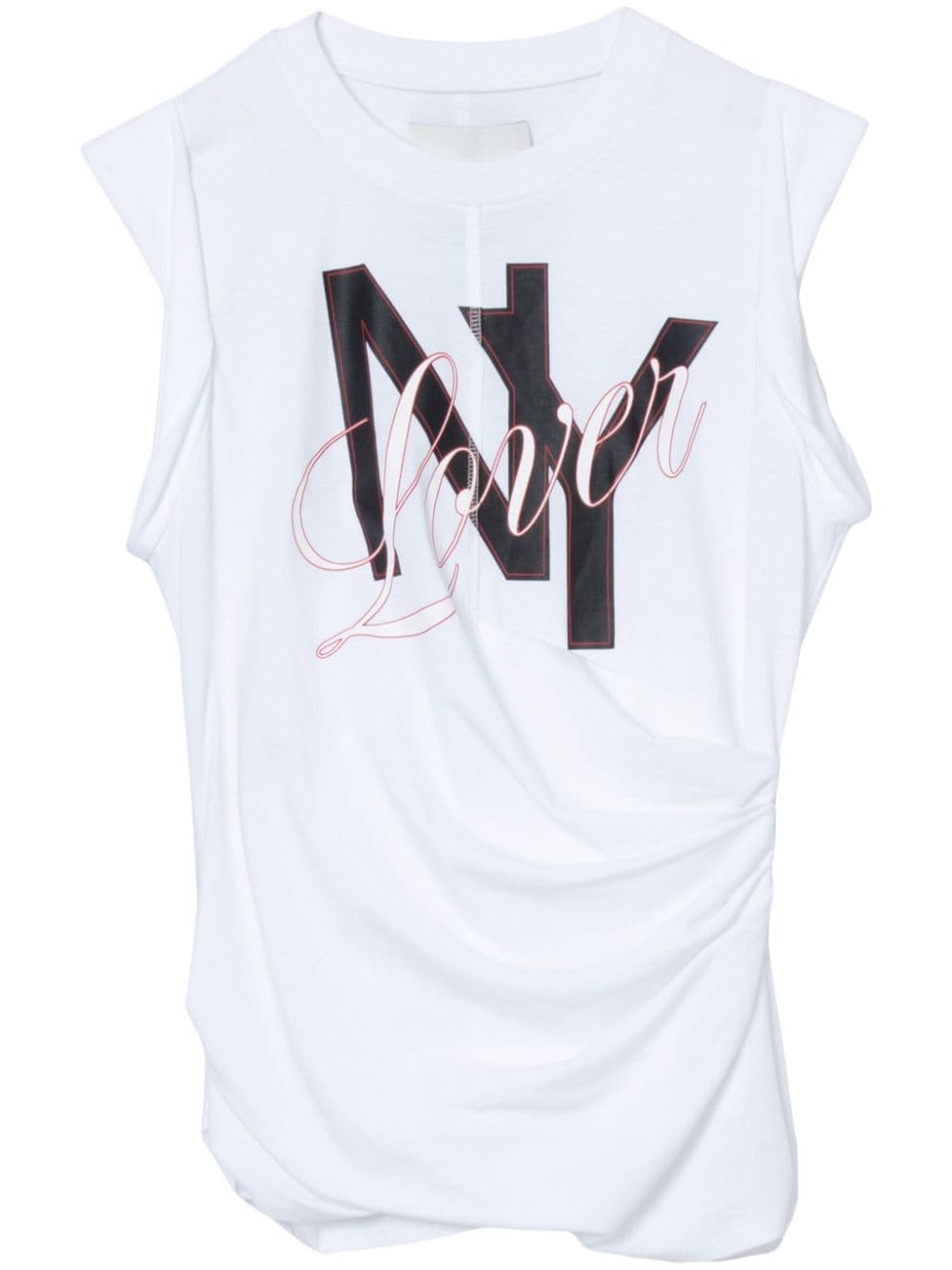 3.1 Phillip Lim NY Lover jersey tank top - White von 3.1 Phillip Lim