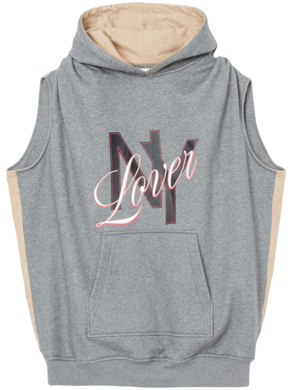 3.1 Phillip Lim NY Lover reversible hoodie - Grey von 3.1 Phillip Lim