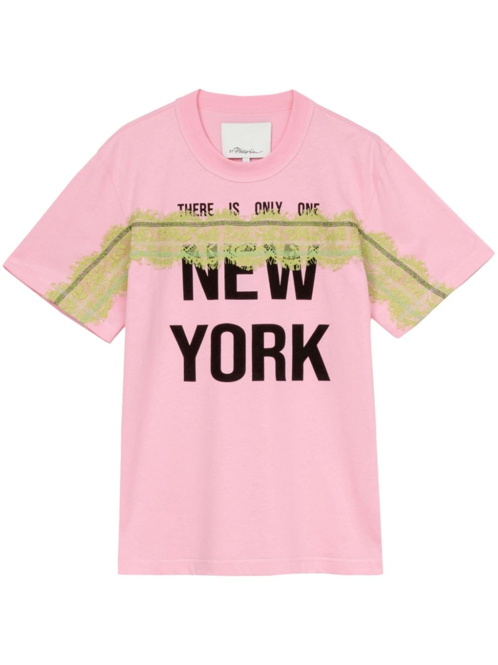 3.1 Phillip Lim There Is Only One NY cotton T-shirt - Pink von 3.1 Phillip Lim