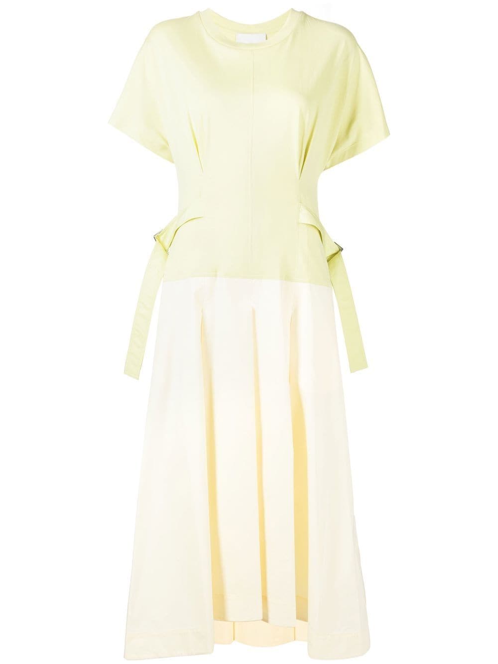 3.1 Phillip Lim belted T-shirt dress - Yellow von 3.1 Phillip Lim