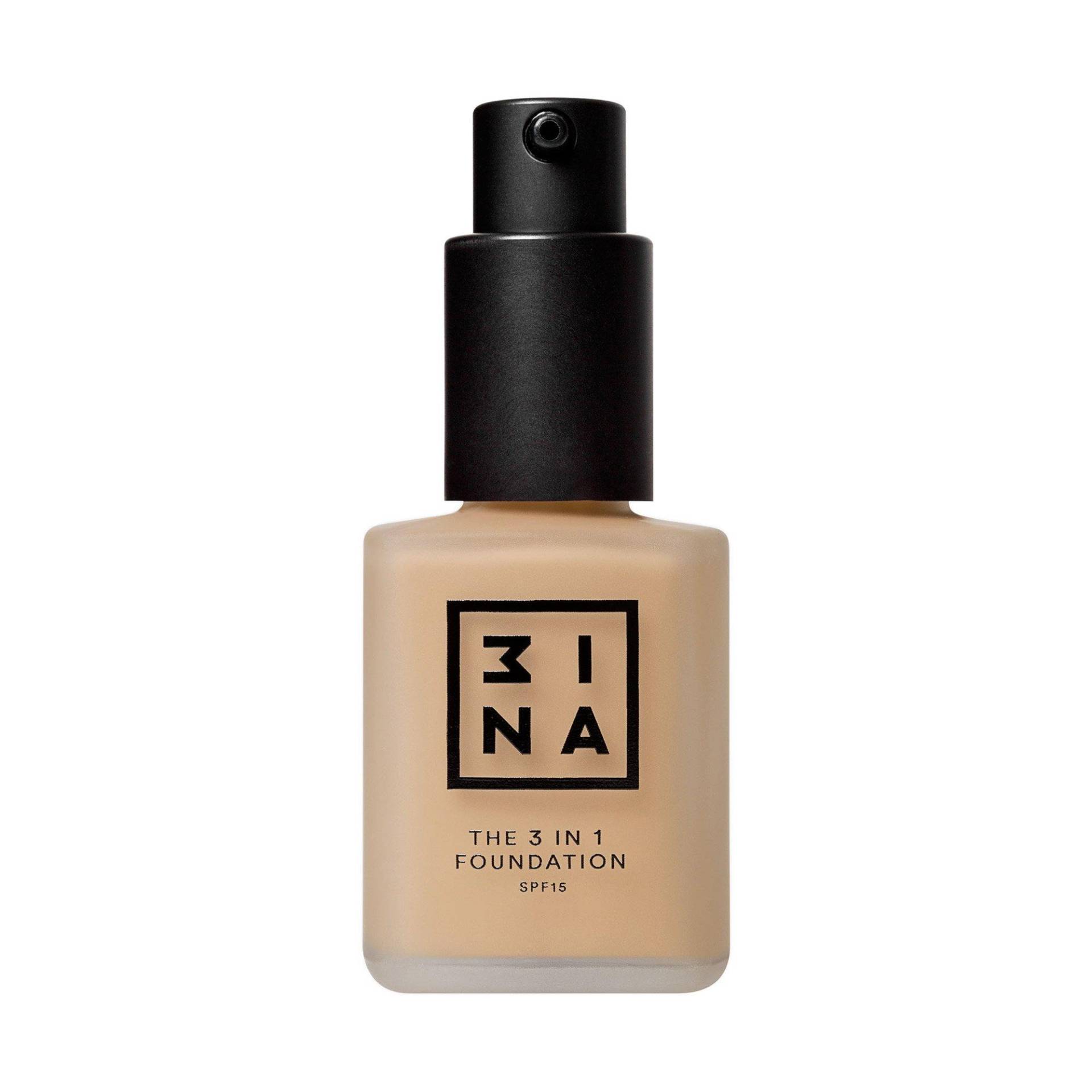 The 3 In 1 Foundation Damen  Brown Beige 30ml von 3INA