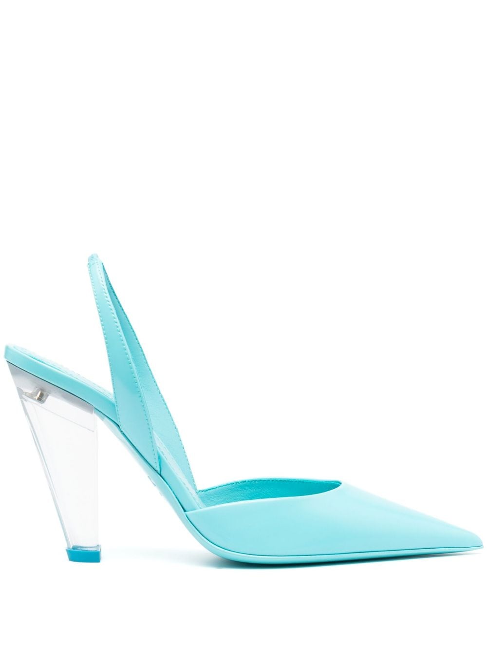 3juin 105mm slingback pumps - Blue von 3juin