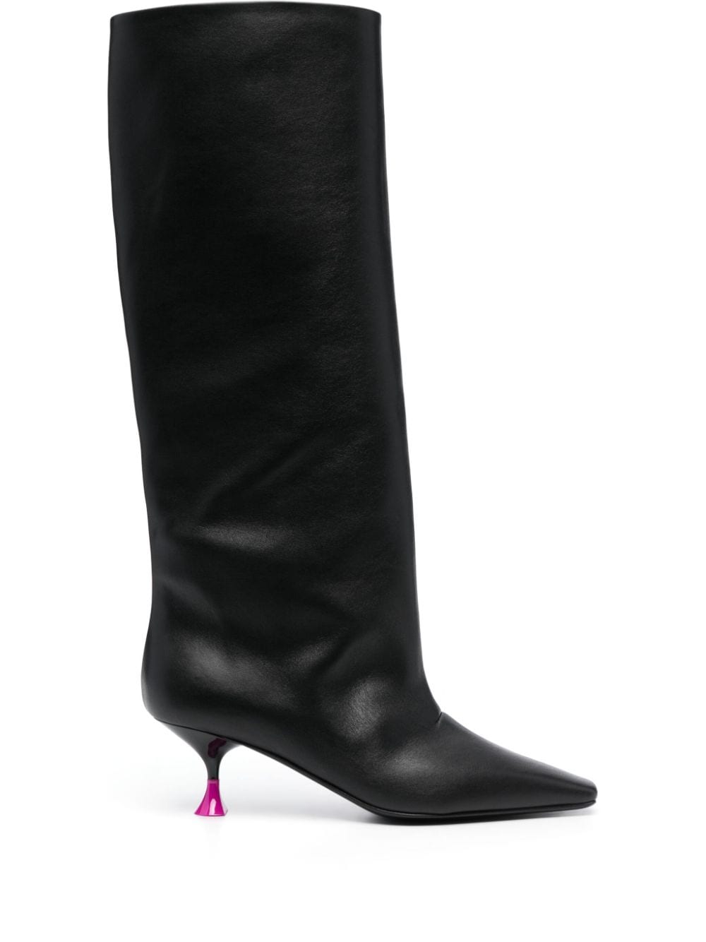 3juin Anita 60mm leather boots - Black von 3juin