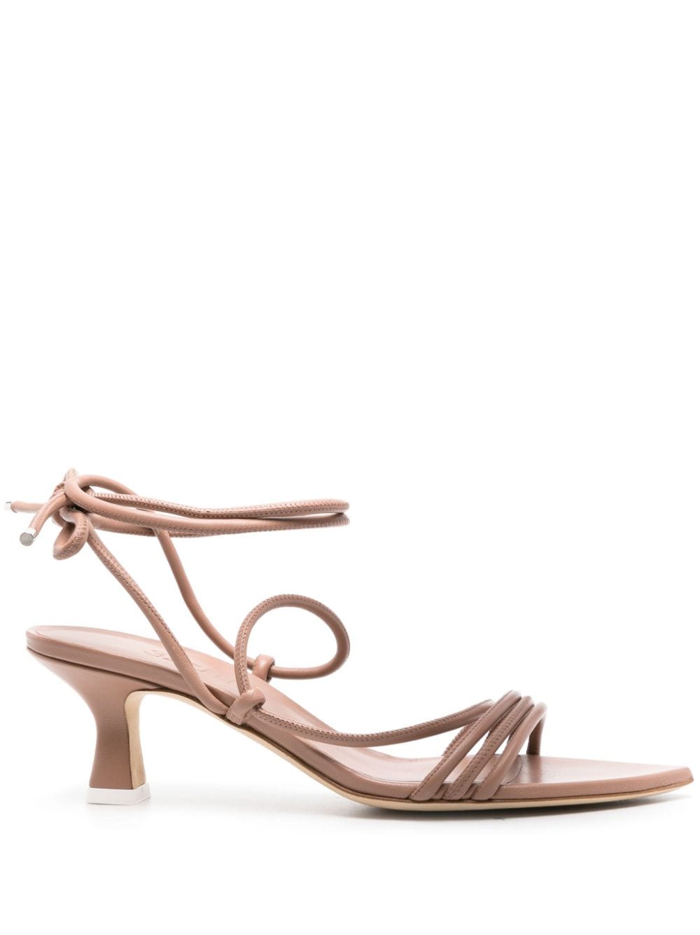 3juin Dafne Syria 50mm leather sandals - Pink von 3juin