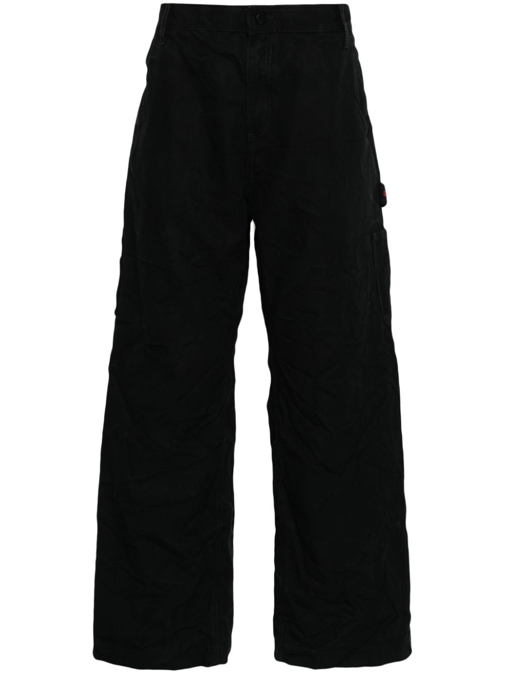 44 LABEL GROUP Hangover canvas carpenter trousers - Black von 44 LABEL GROUP