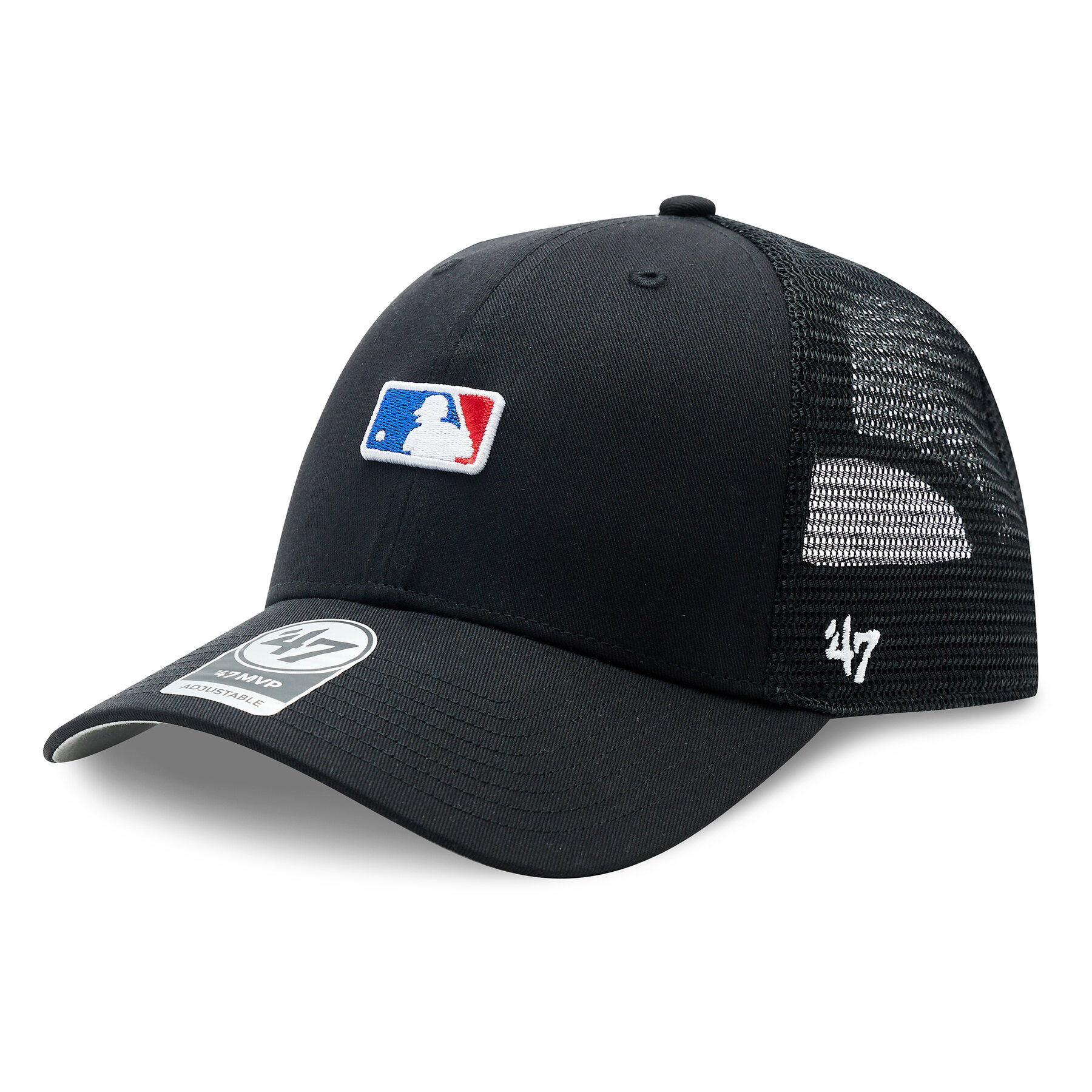 Cap 47 Brand MLB Batter Man Logo Base Runner Mesh '47 MVP MLB-BRNMS01CTP-BK Black von 47 Brand