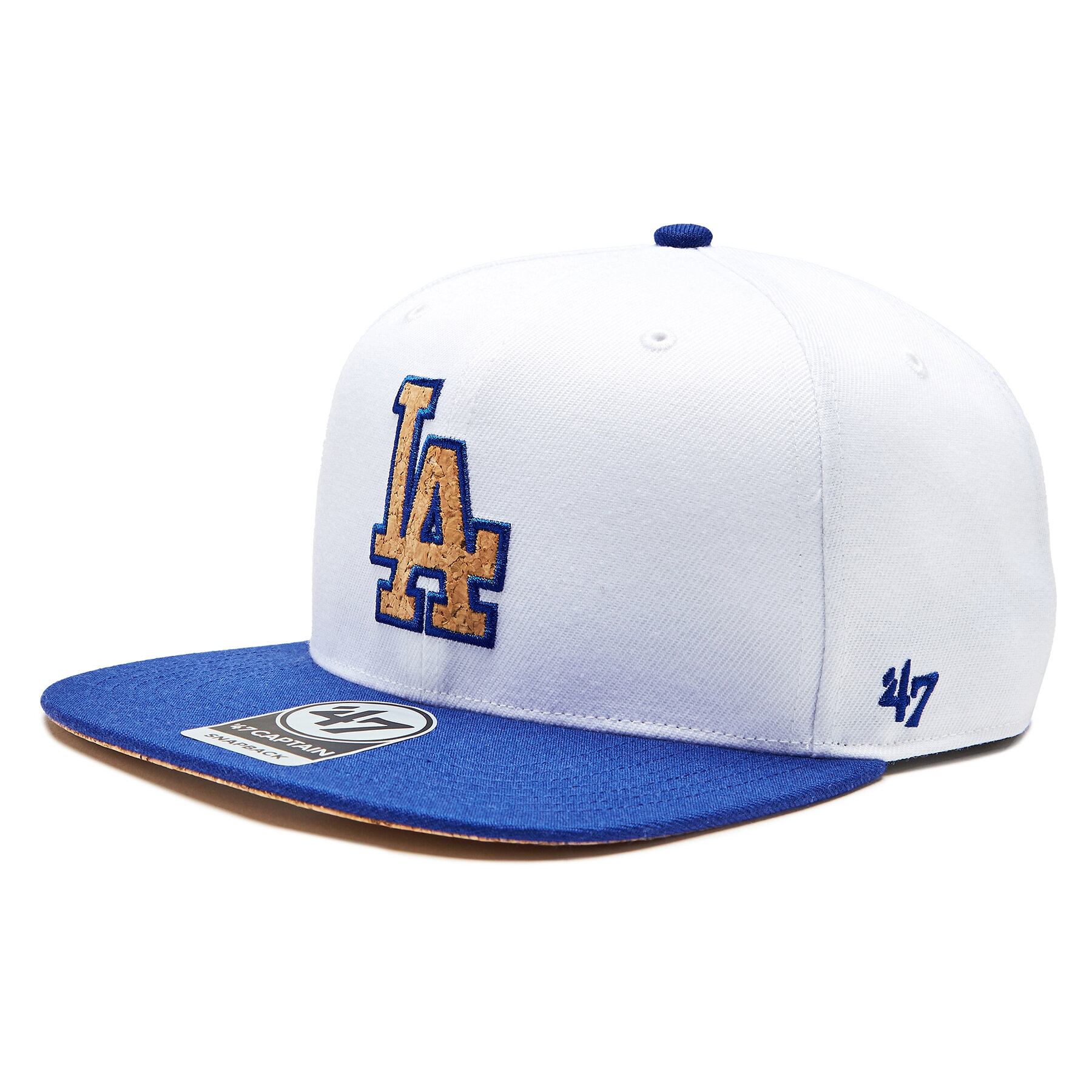 Cap 47 Brand MLB Los Angeles Dodgers Corkscrew 47 CAPTAIN B-CORKS12WBP-WH White von 47 Brand