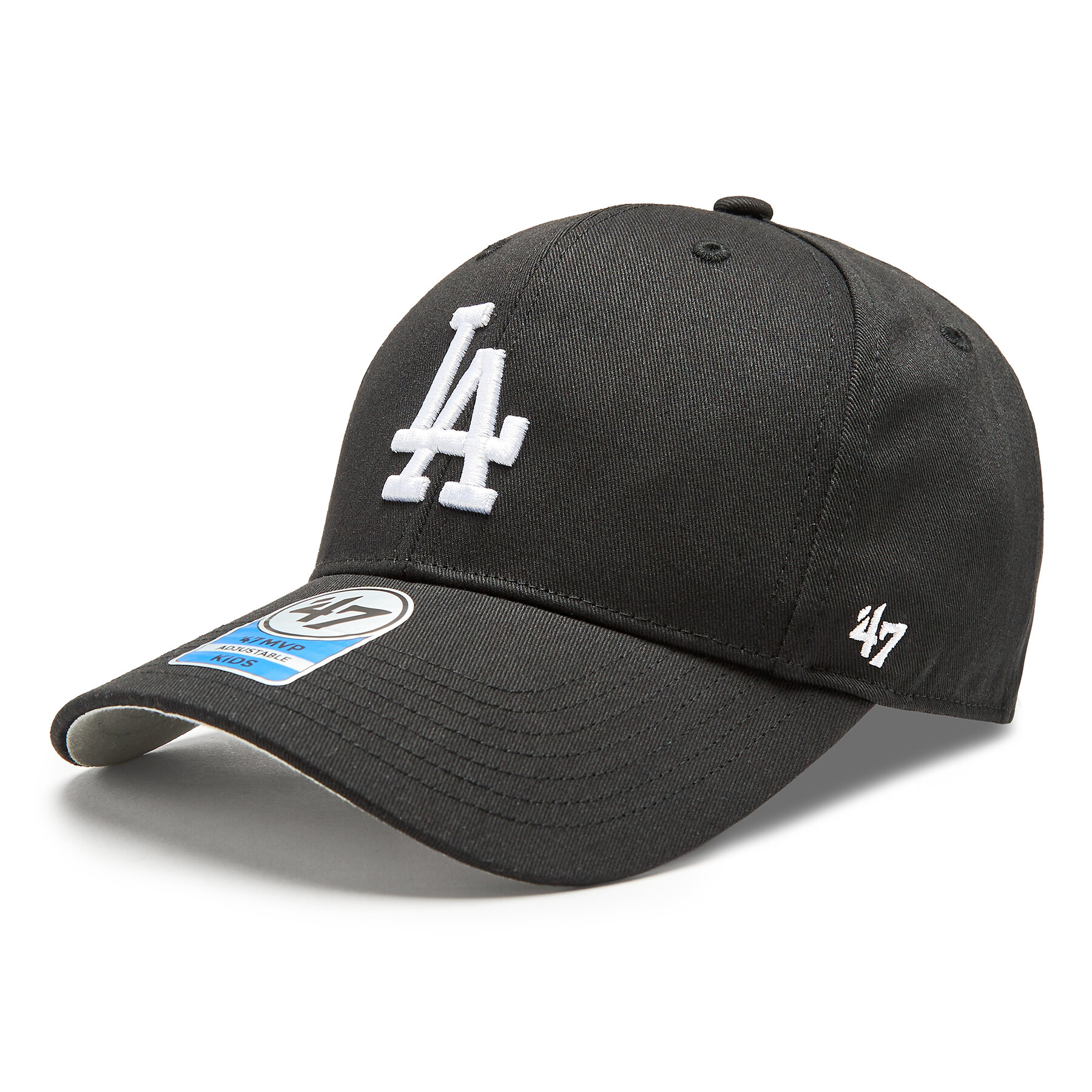 Cap 47 Brand MLB Los Angeles Dodgers Raised Basic '47 MVP B-RAC12CTP-BKA Black von 47 Brand