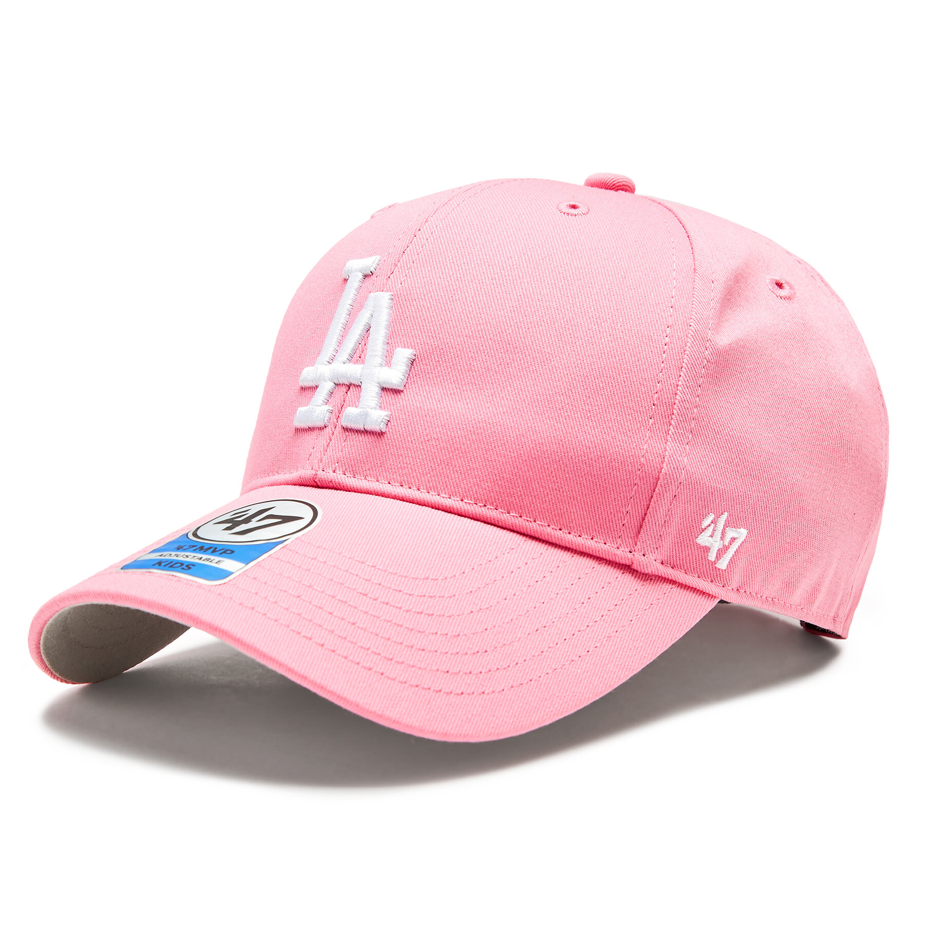 Cap 47 Brand MLB Los Angeles Dodgers Raised Basic '47 MVP B-RAC12CTP-RSA Rose von 47 Brand