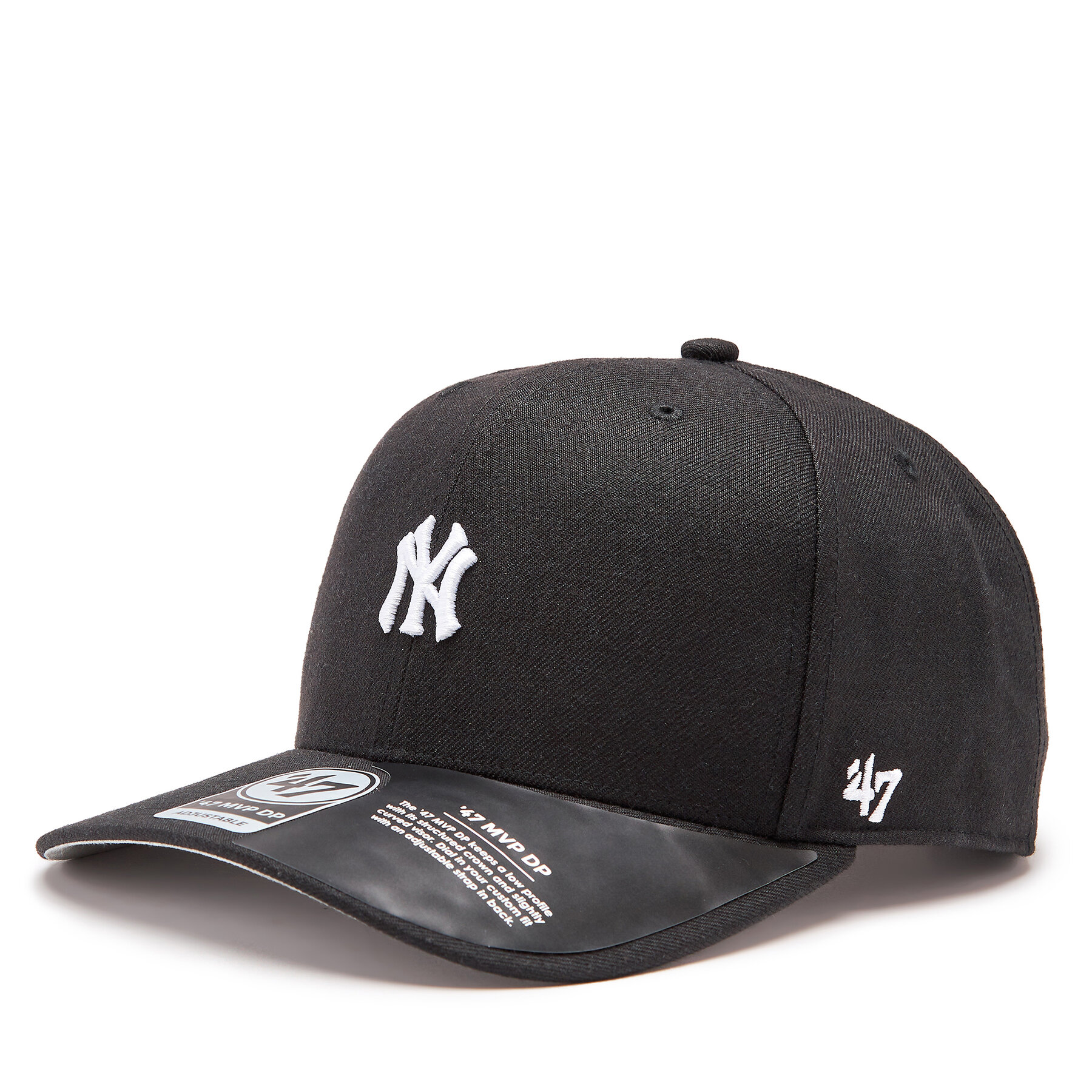 Cap 47 Brand MLB New York Yankees Base Runner 47 MVP DP B-BRMDP17WBP-BK Black von 47 Brand