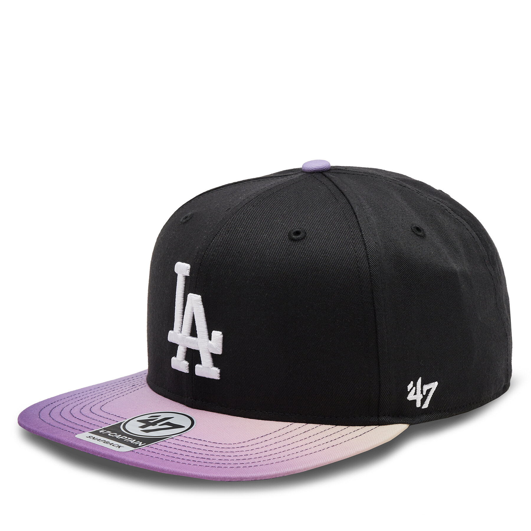 Cap 47 Brand Mlb Los Angeles Dodgers Paradigm Tt Snap ’47 Captain B-PDMCP12CTP-BK Black von 47 Brand
