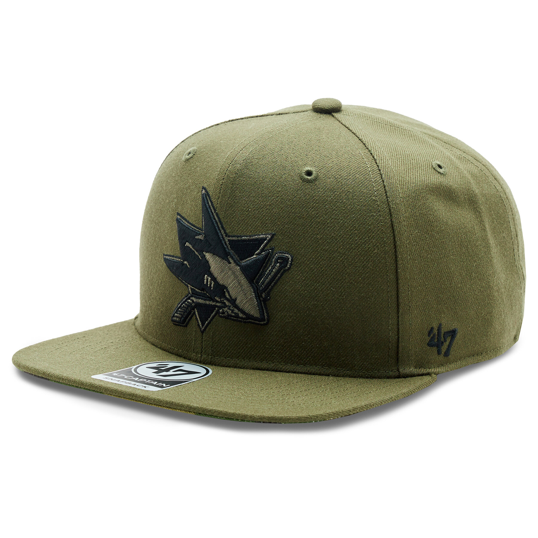 Cap 47 Brand NHL San Jose Sharks Ballpark Camo '47 CAPTAIN H-BCAMO22WBP-SW Sandalwood von 47 Brand