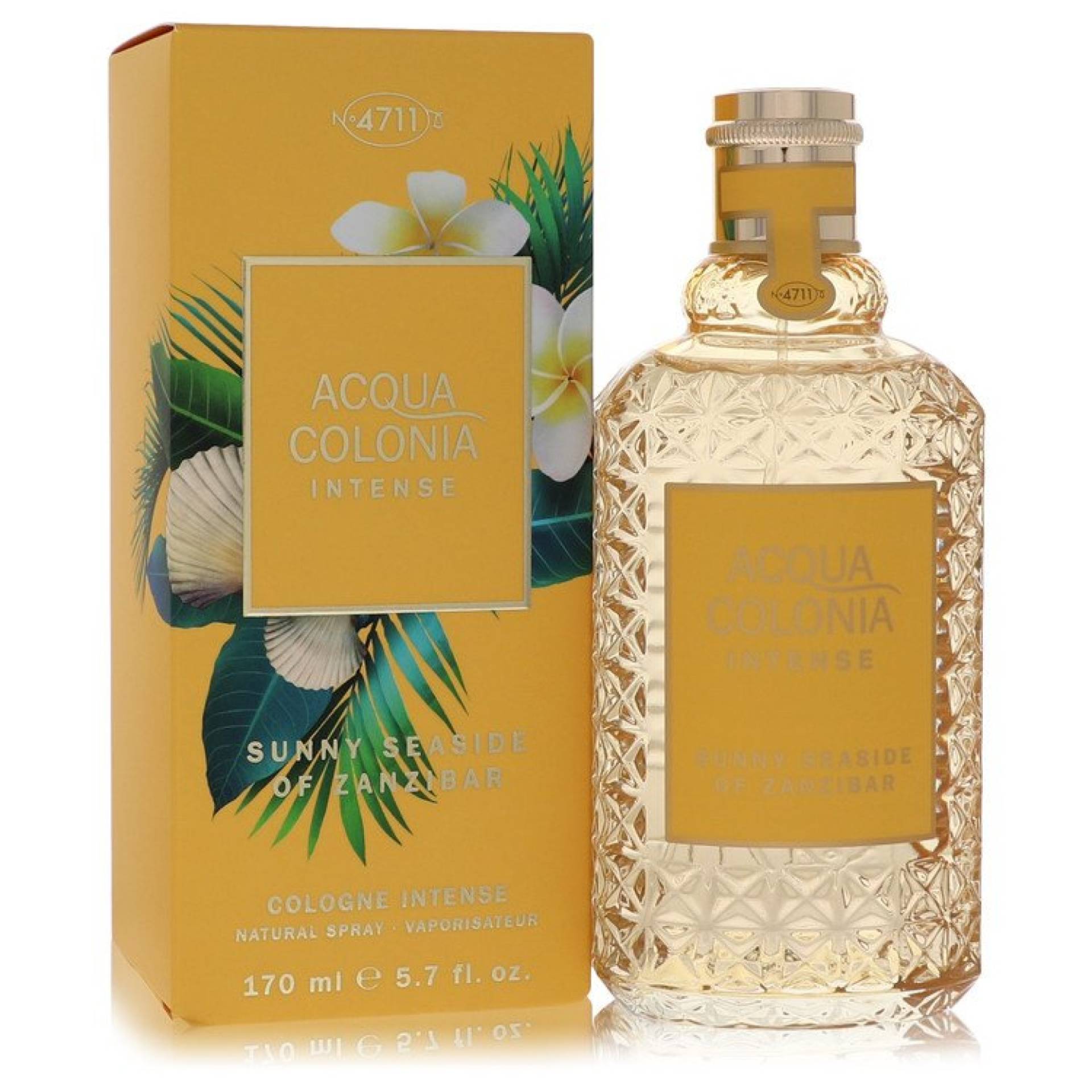 4711 Acqua Colonia Sunny Seaside of Zanzibar Eau De Cologne Intense Spray (Unisex) 169 ml von 4711