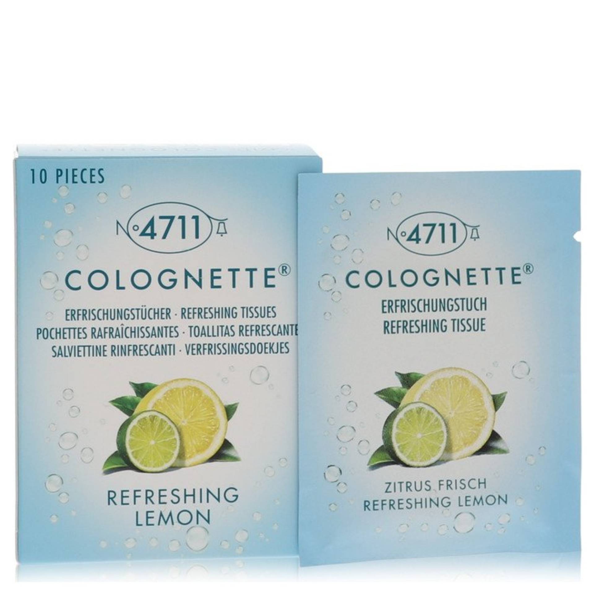 4711 Colognette Refreshing Lemon Box Of 10 Refreshing Tissues -- von 4711