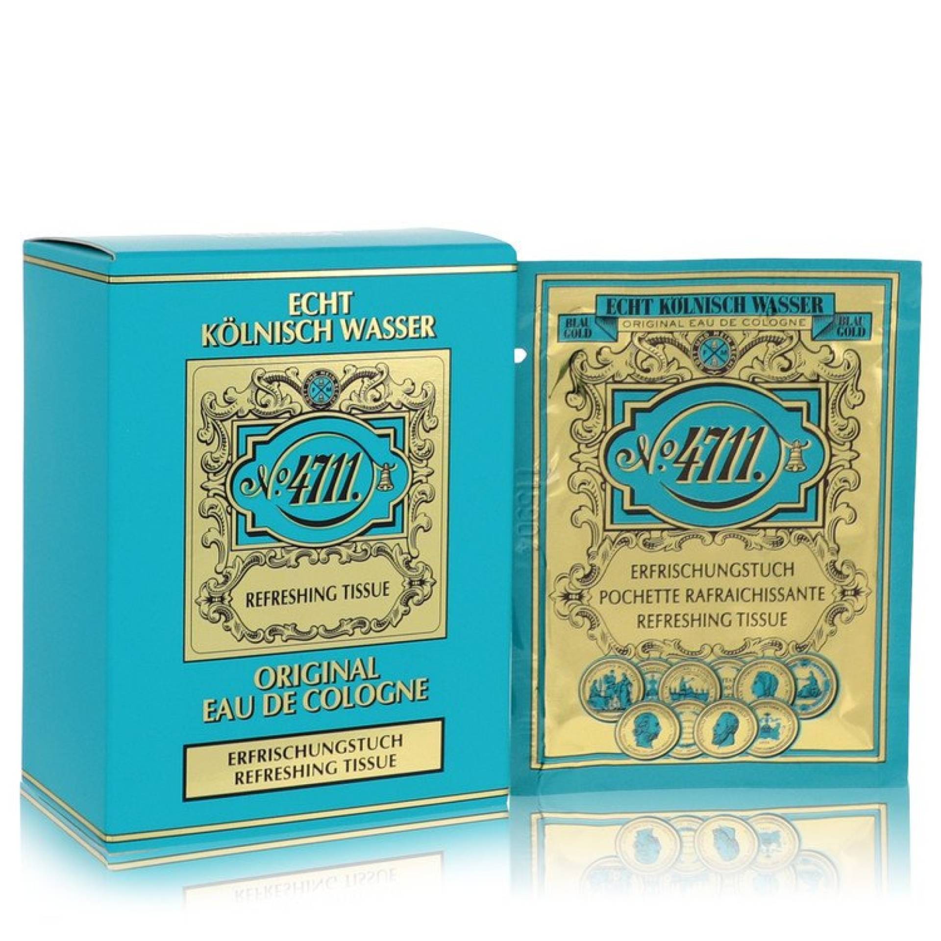 4711 Lemon Scented Tissues (Unisex)-10 per pk -- von 4711