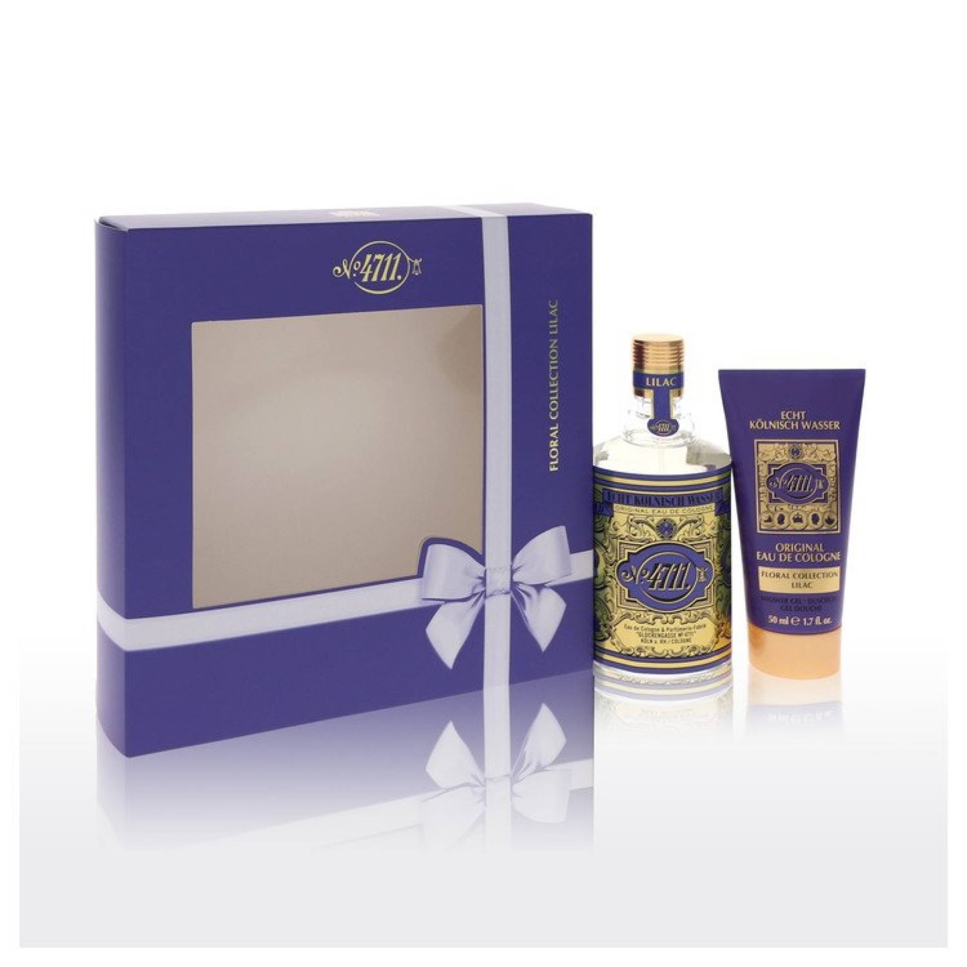 4711 Lilac Gift Set (Unisex) -- 100 ml Eau De Cologne Spray + 50 ml Shower Gel von 4711