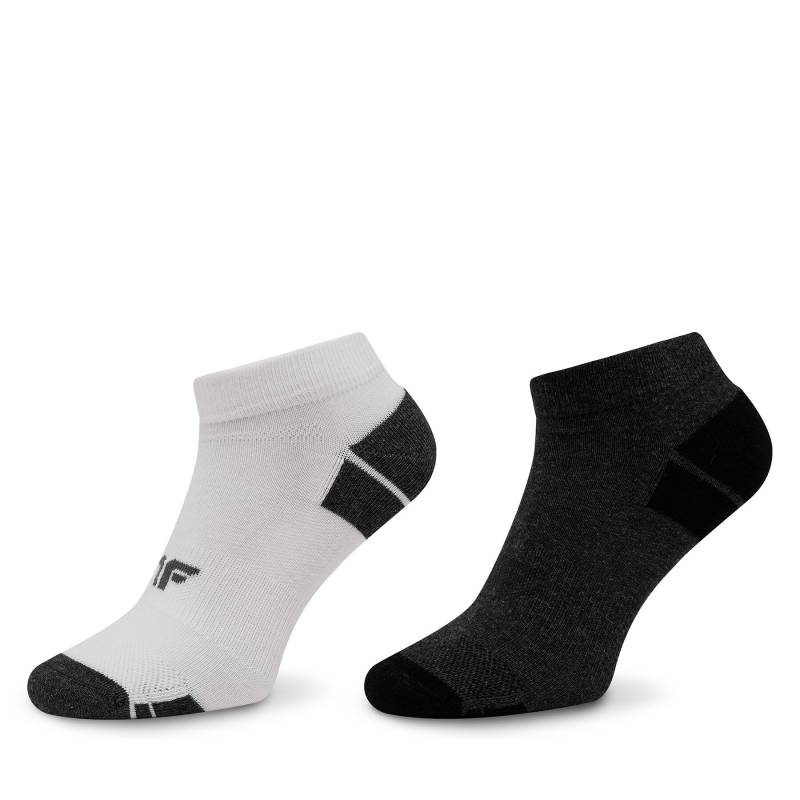 2er-Set niedrige Herrensocken 4F 4FSS23USOCM153 91S von 4F