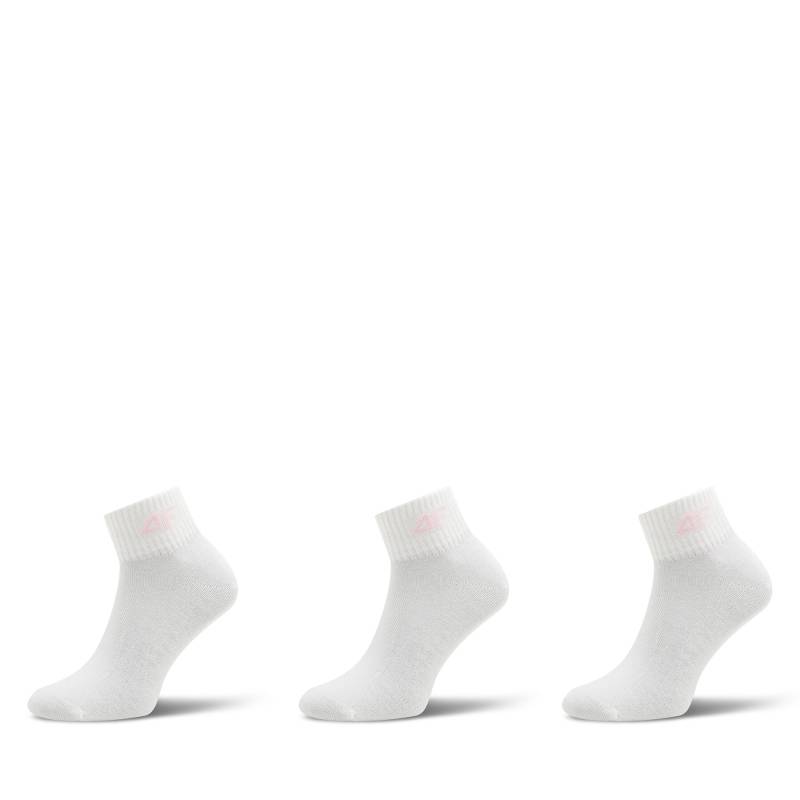 3er-Set niedrige Kindersocken 4F 4FJSS23USOCF098 90S von 4F