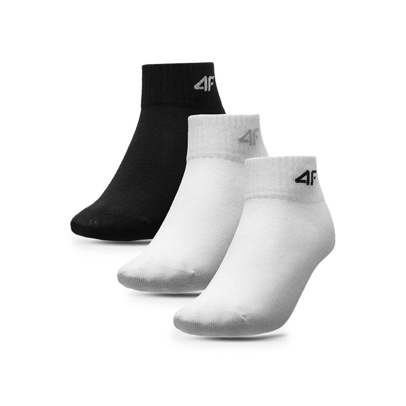 3er-Set niedrige Kindersocken 4F 4FJSS23USOCM104 92S von 4F