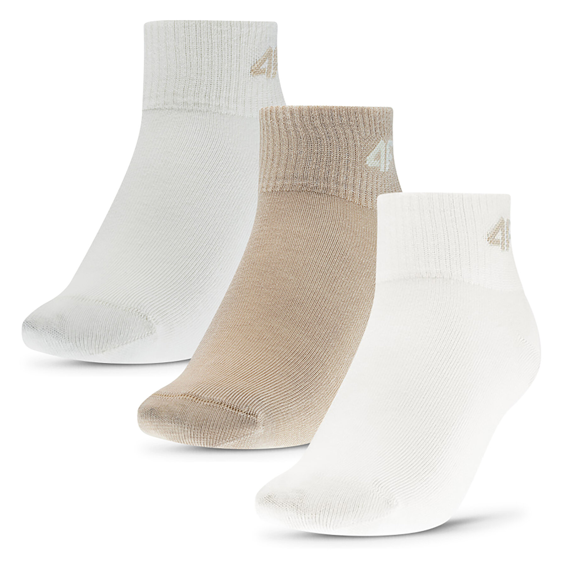 3er-Set niedrige Kindersocken 4F 4FJWAW23USOCF228 91S von 4F