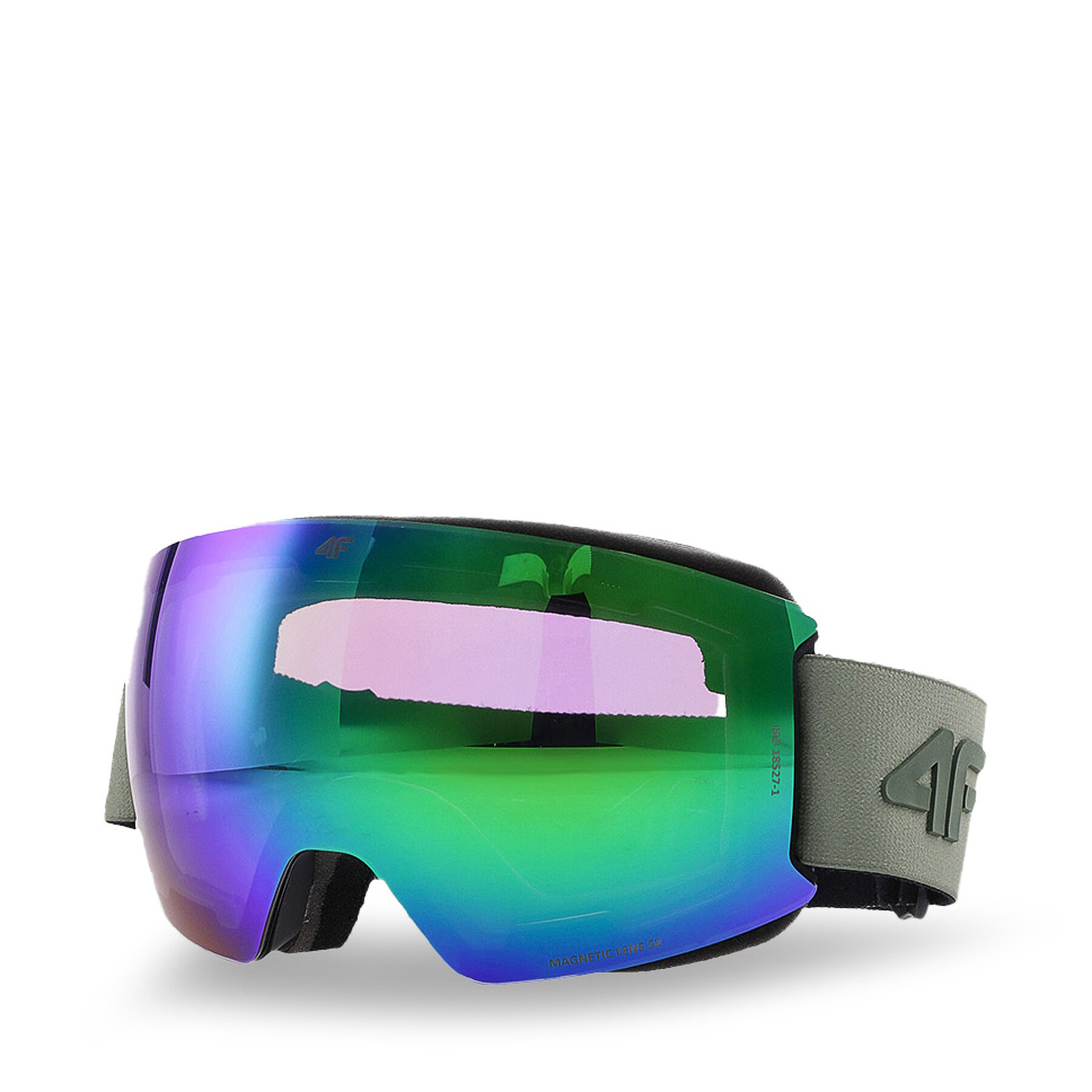 Skibrille 4F 4FWAW24AGOGU044 Khakifarben Skibrille 4F 4FWAW24AGOGU044 Khakifarben von 4F