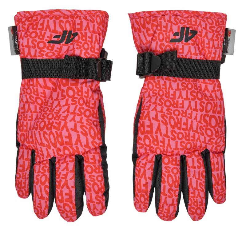 Skihandschuhe 4F 4FJWAW24AFGLF127 Rosa von 4F