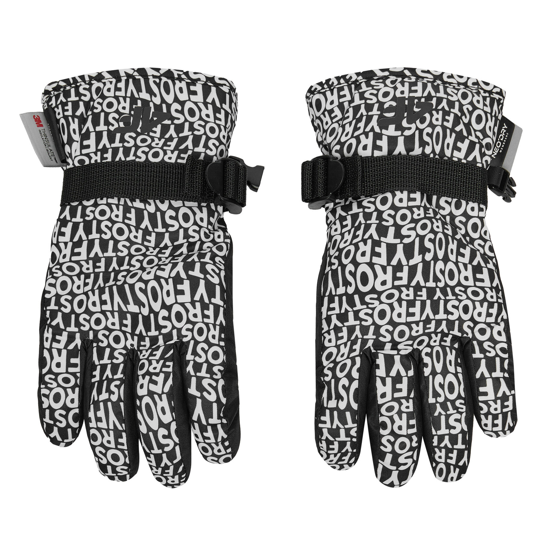 Skihandschuhe 4F 4FJWAW24AFGLF127 Schwarz Skihandschuhe 4F 4FJWAW24AFGLF127 Schwarz von 4F