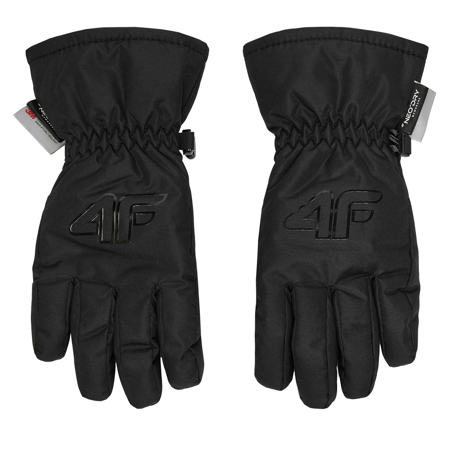 Skihandschuhe 4F 4FJWAW24AFGLU130 Schwarz Skihandschuhe 4F 4FJWAW24AFGLU130 Schwarz von 4F