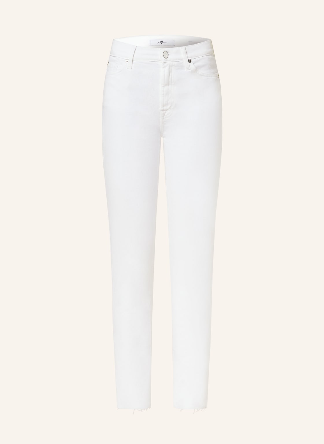 7 For All Mankind 7/8-Jeans weiss von 7 For All Mankind
