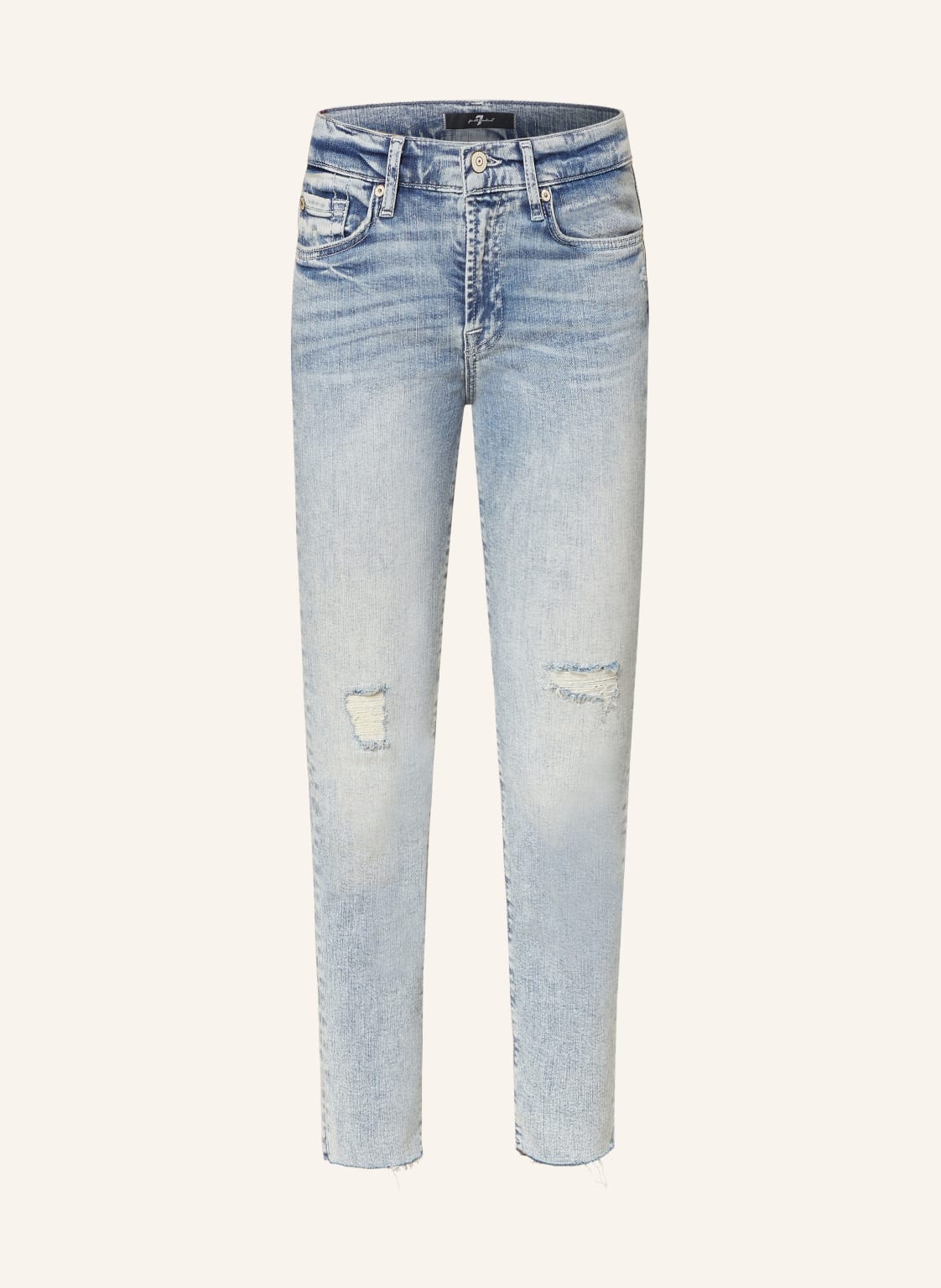 7 For All Mankind 7/8-Skinny Jeans Roxanne blau von 7 For All Mankind